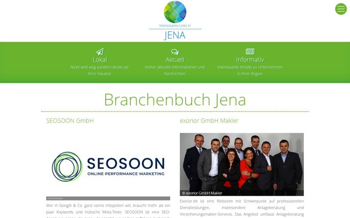 Screenshot of jena-links.de