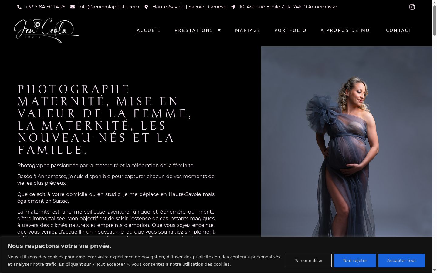 Screenshot tal-banner tal-kunsens muri qabel kwalunkwe interazzjoni
