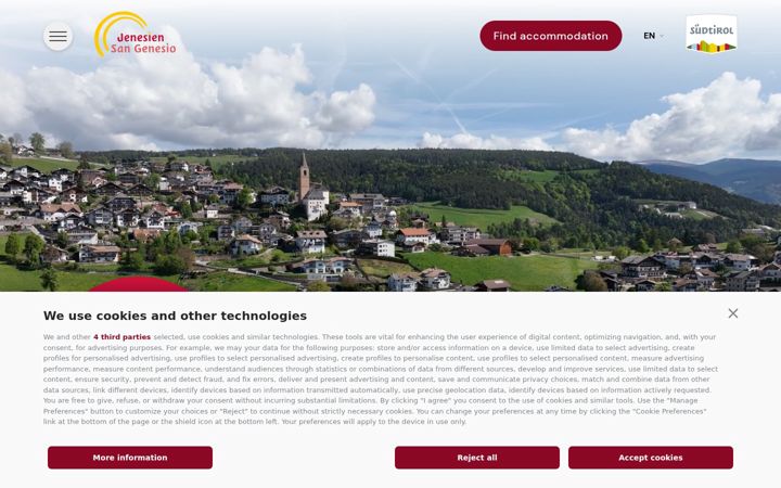 Screenshot of jenesien.net
