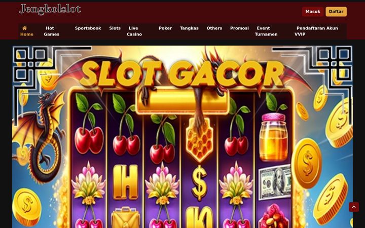 Screenshot of jengkolslot.com