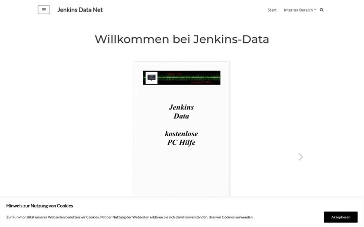 Screenshot of jenkins-data.net