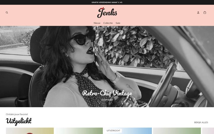Screenshot of jenks.nl