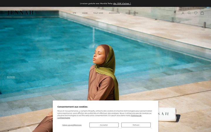 Zrzut ekranu jennah-boutique.com