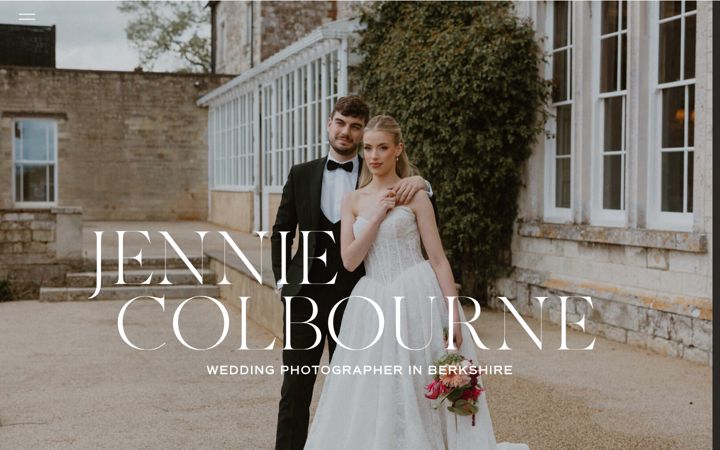 Screenshot of jenniecolbourne.co.uk