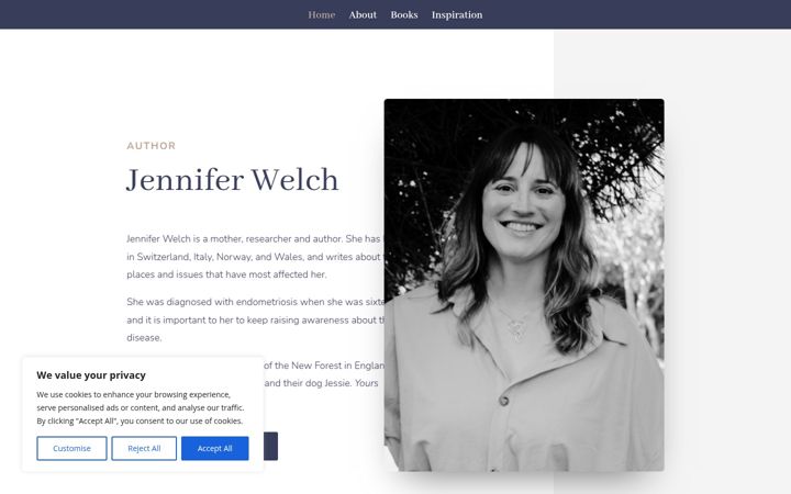 Screenshot of jennifer-welch.com