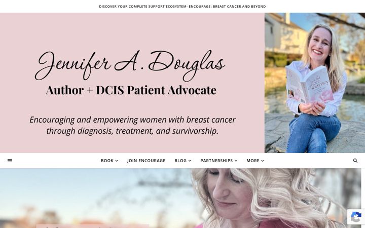 Screenshot of jenniferadouglas.com