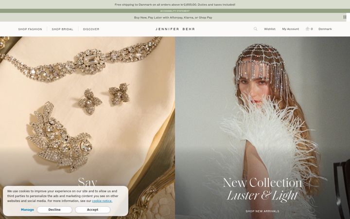 Screenshot of jenniferbehr.com