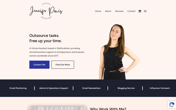 Screenshot of jenniferpowis.co.uk