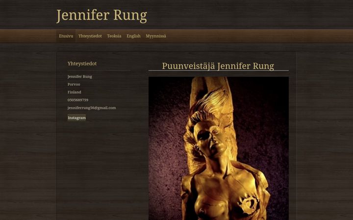 Screenshot of jenniferrung.com
