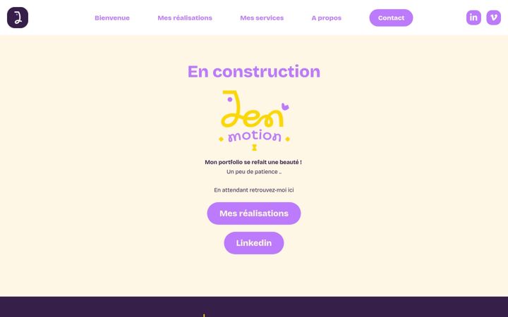 Screenshot of jenniferturpin.fr