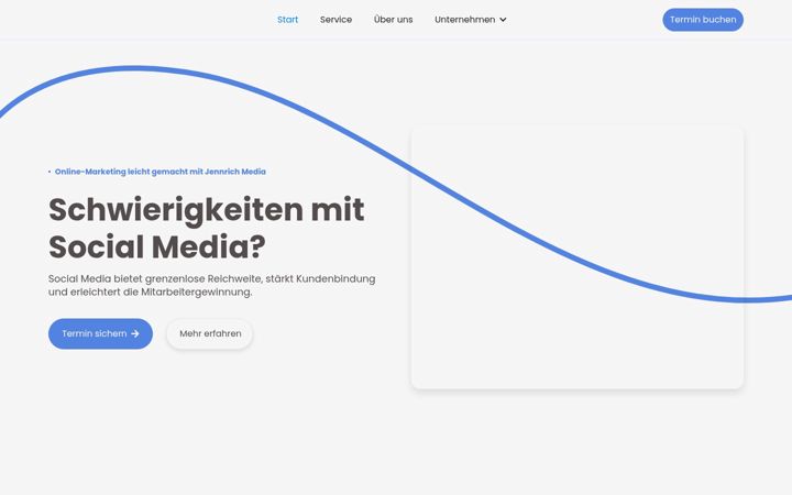 Screenshot of jennrich-media.de