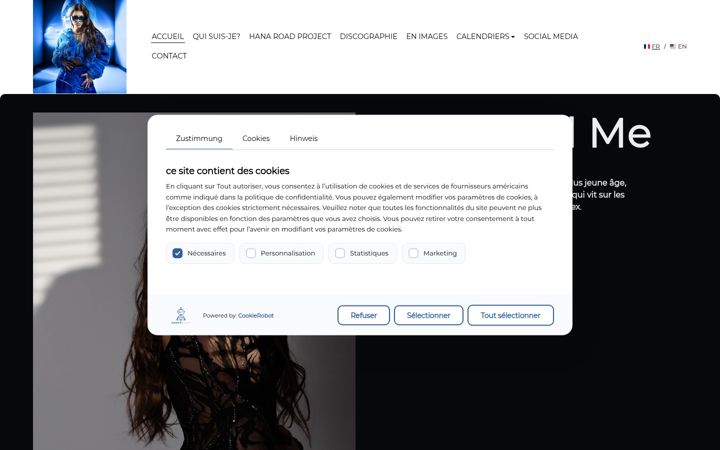 Screenshot of jenny-and-me.ch