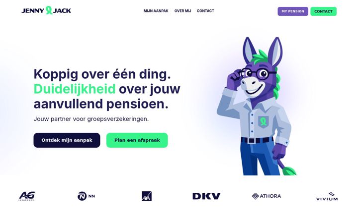 Screenshot of jennyandjack.com