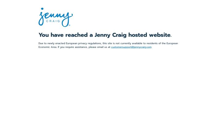 Screenshot of jennycraig.com