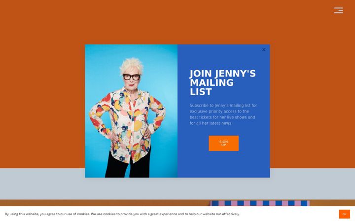 Screenshot of jennyeclair.com