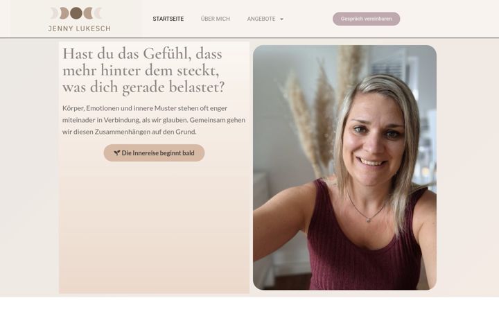 Screenshot of jennylukesch.de