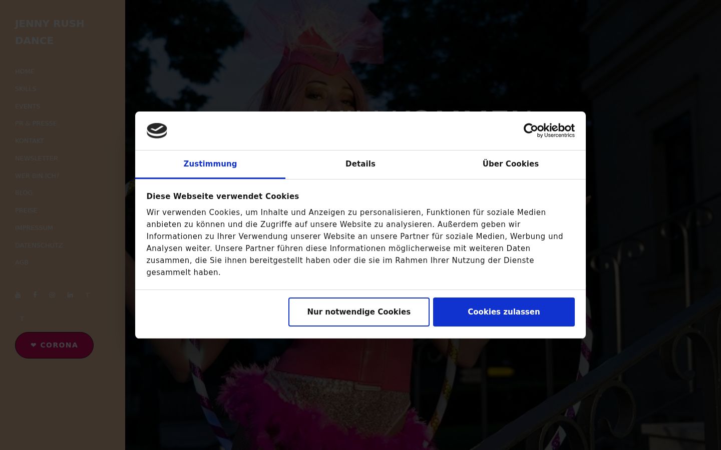 Sutikimo reklamjuostės, rodytos prieš bet kokią sąveiką, ekrano kopija
