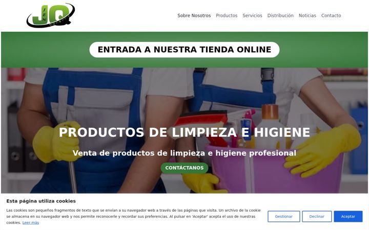 Screenshot of jenquimica.es