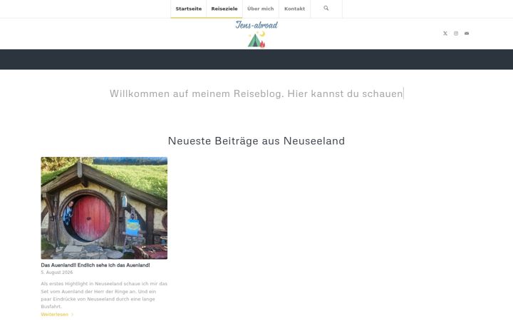 Screenshot of jens-abroad.de