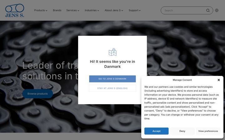 Screenshot of jens-s.com
