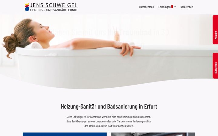 Screenshot of jens-schweigel.de