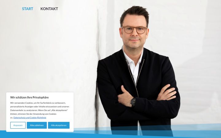Screenshot of jensburnicki.de
