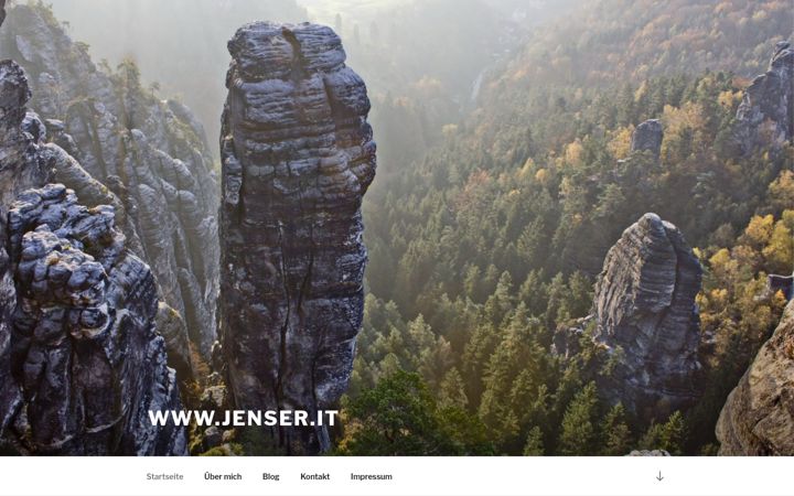 Screenshot of jenser.it
