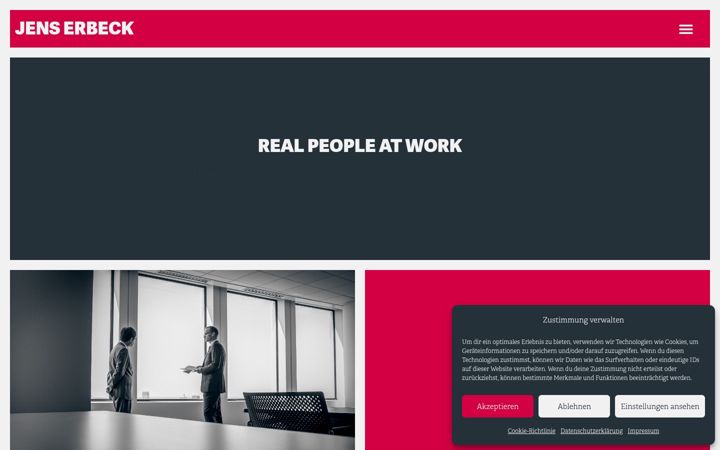 Screenshot of jenserbeck.de