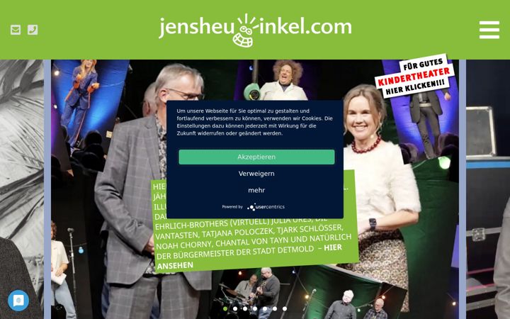 Screenshot of jensheuwinkel.com