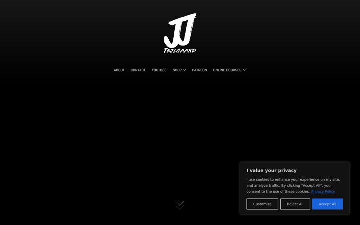 Screenshot of jensjulius.com