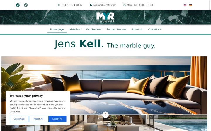 Screenshot of jenskell.de