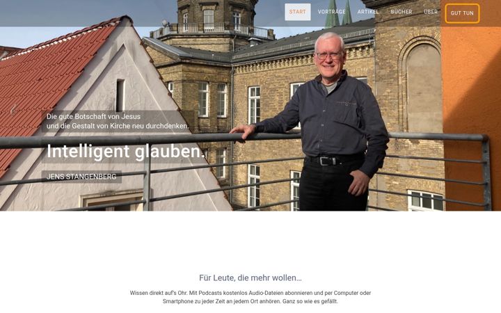 Screenshot of jensstangenberg.de