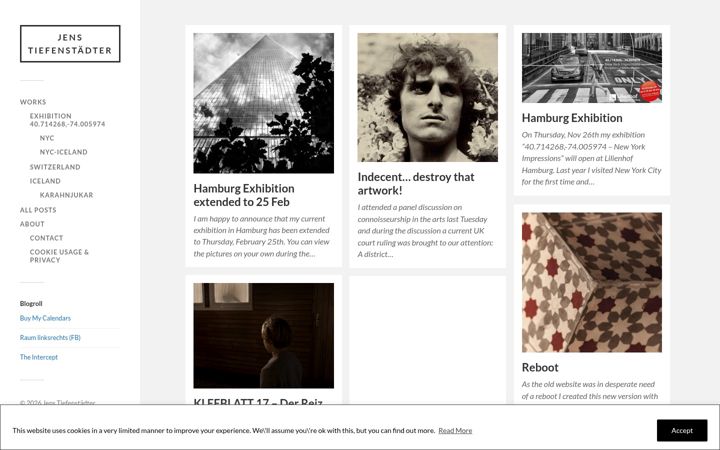 Screenshot of jenstiefenstaedter.de