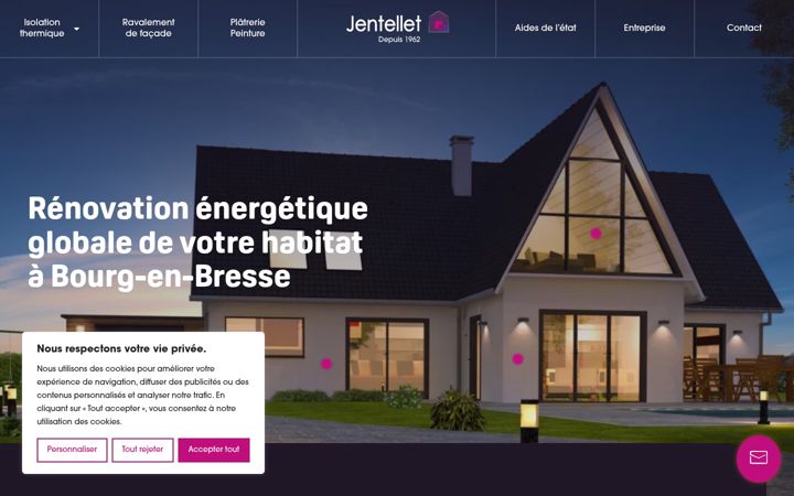 Screenshot of jentellet.fr