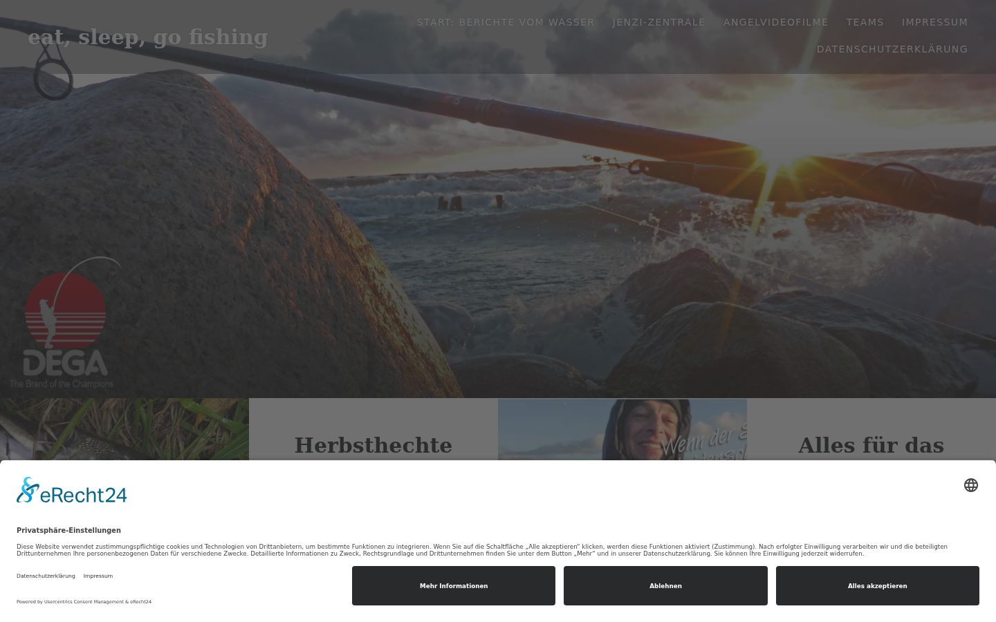 Screenshot van de toestemmingsbanner zoals getoond vóór enige interactie
