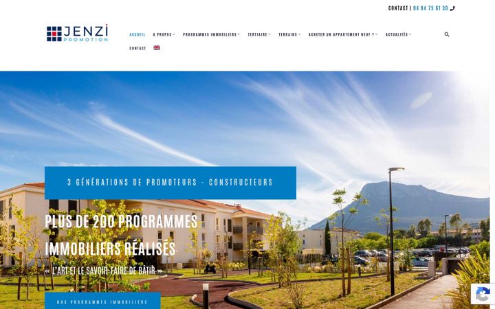 Screenshot of jenzi-promotion.fr