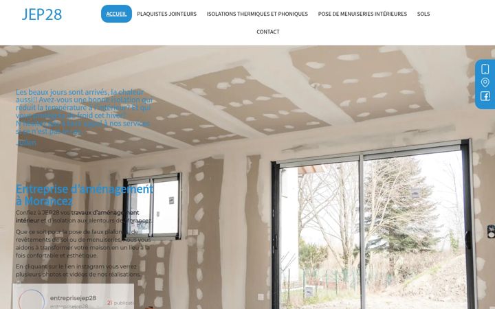 Screenshot of jep28.fr