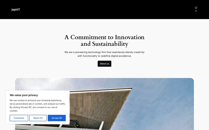 Screenshot of jephit.at