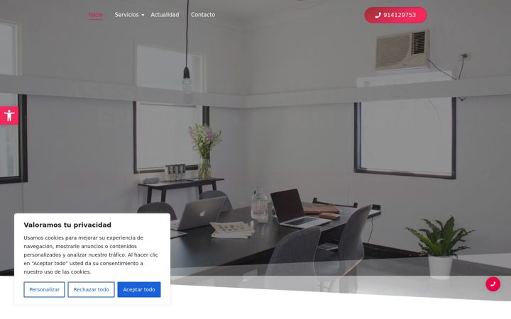 Screenshot of jera-asesores.com