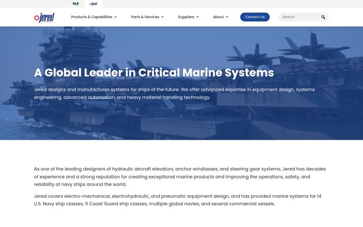 Screenshot of jered.com