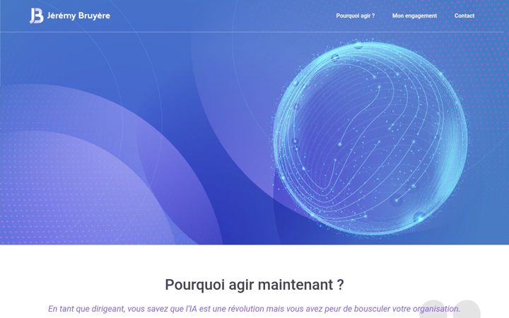 Screenshot of jeremybruyere.pro