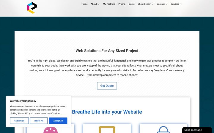 Screenshot of jeremyempie.com