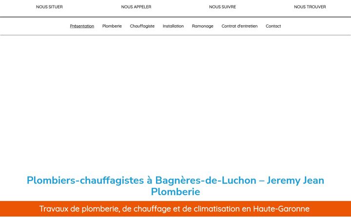 Screenshot of jeremyjeanplomberie.fr