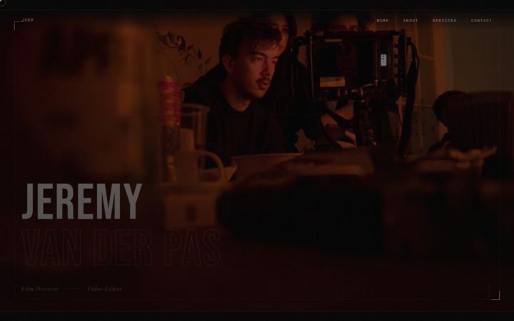 Screenshot of jeremyvanderpas.nl