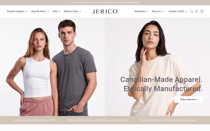 Screenshot of jerico.ca