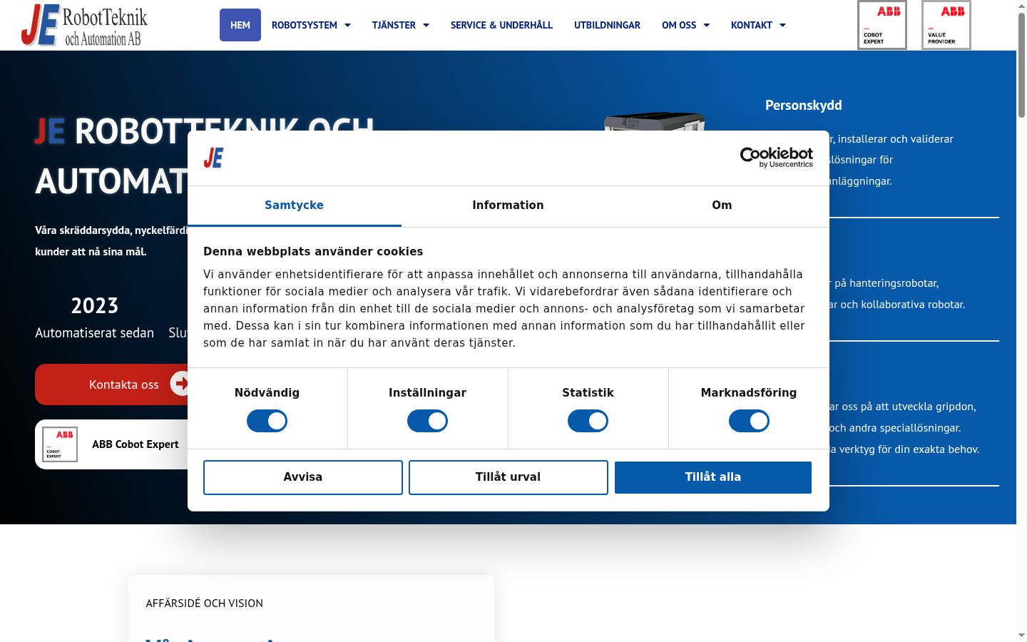 Zrzut ekranu banera zgody wyświetlanego przed jakąkolwiek interakcją