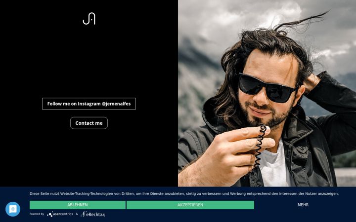 Screenshot of jeroenalfes.com