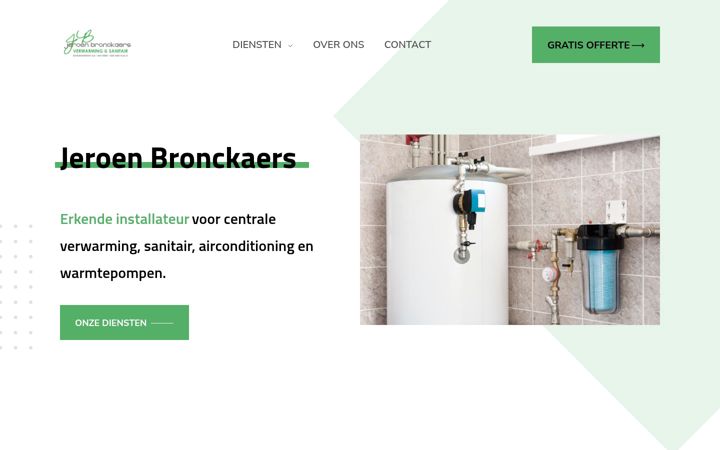 Screenshot of jeroenbronckaers.be