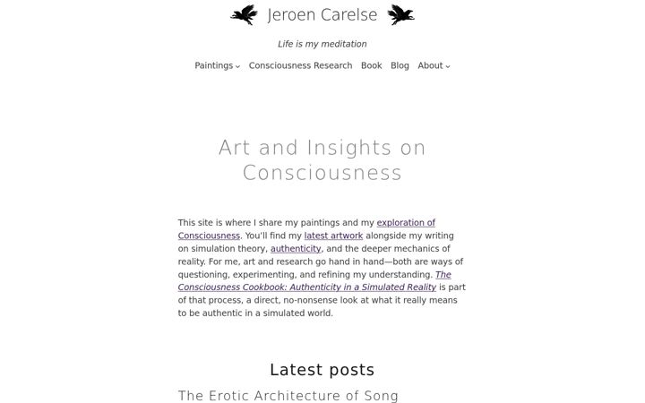 Screenshot of jeroencarelse.com