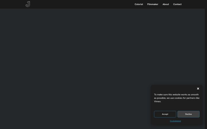 Screenshot of jeroeninc.com
